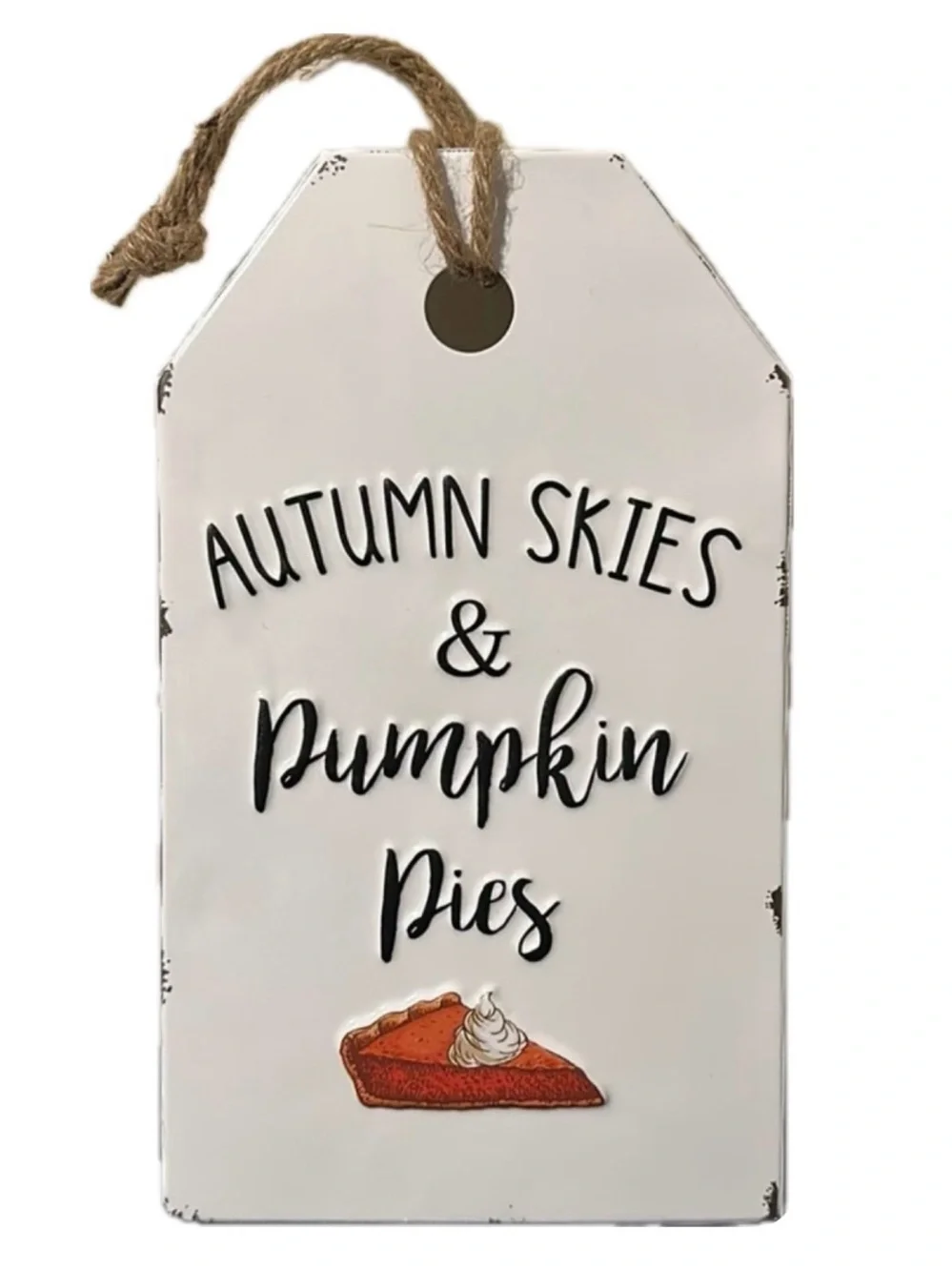 Autumn Skies & Pumpkin Pies Metal Wall Decor~NEW!